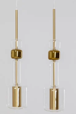 KARE Design Riippuvalaisimet*Candy Bar Riippuvalaisin Kulta 103cm