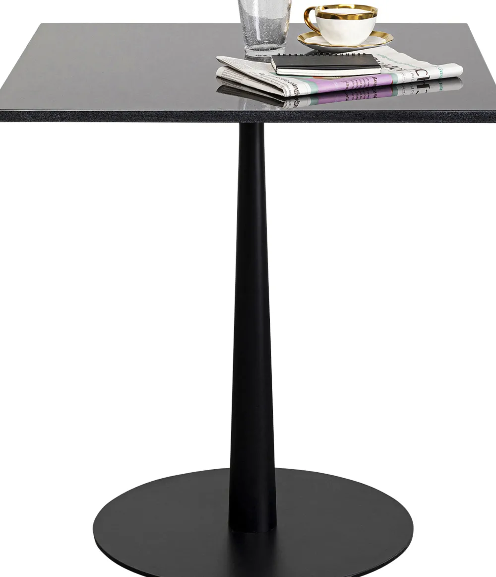 KARE Design Pöydät*Capri Bistro Pöytä Musta 70x70cm