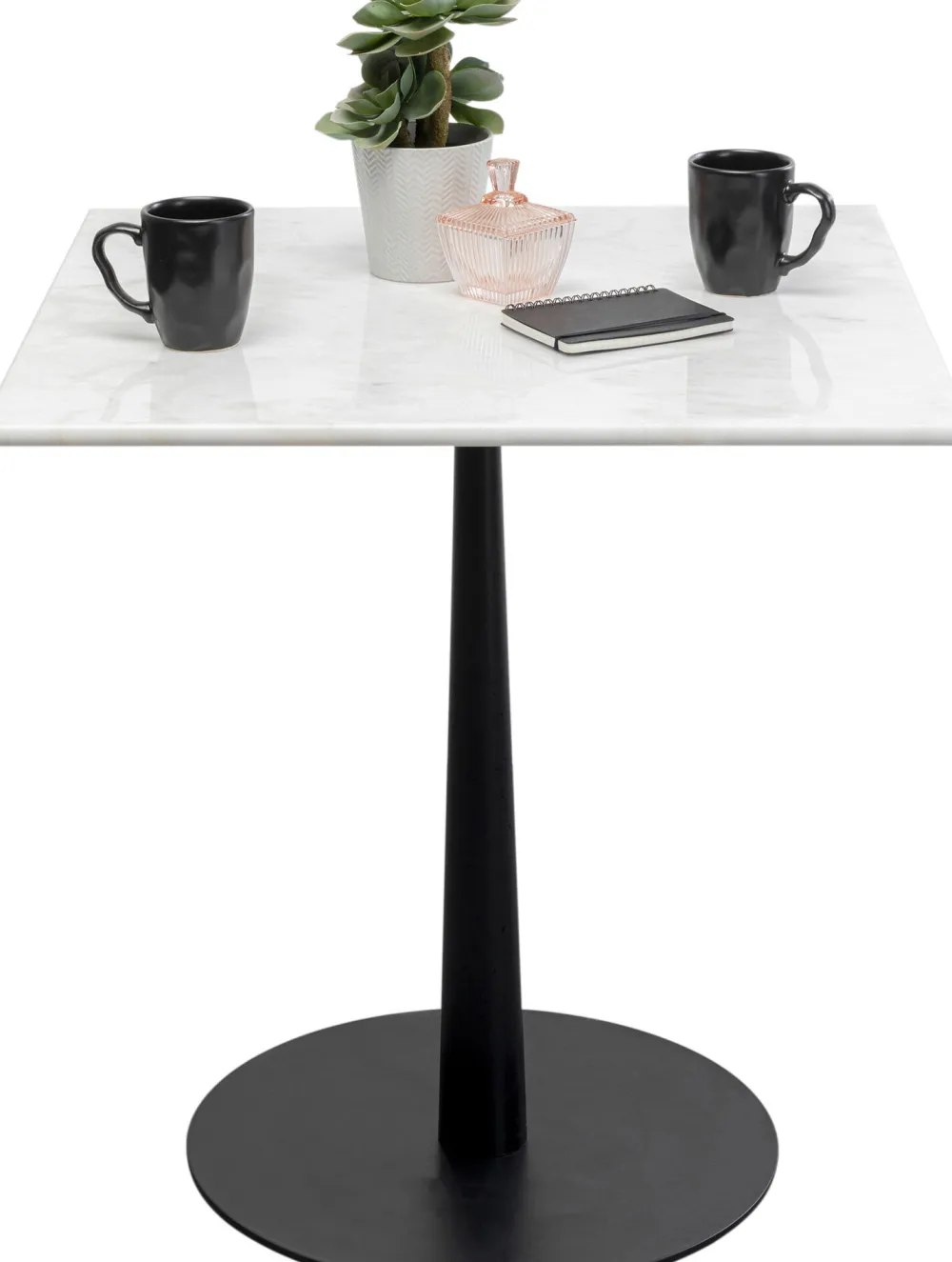 KARE Design Pöydät*Capri Bistro Pöytä Valkoinen 70x70cm