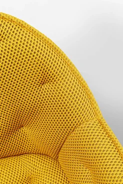 KARE Design Tuolit*Carlito Mesh Kääntyvä Tuoli Keltainen