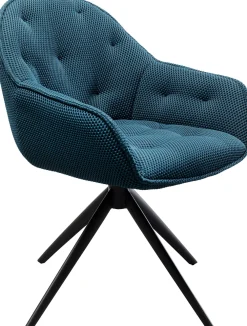 KARE Design Tuolit*Carlito Mesh Käänyvä Tuoli Petroolinsininen