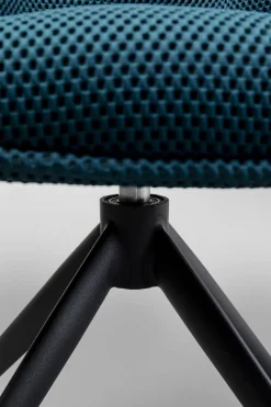 KARE Design Tuolit*Carlito Mesh Käänyvä Tuoli Petroolinsininen