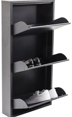 KARE Design Kenkäkaapit*Caruso 3 Kenkäkaappi, Antrasiitti (MO)