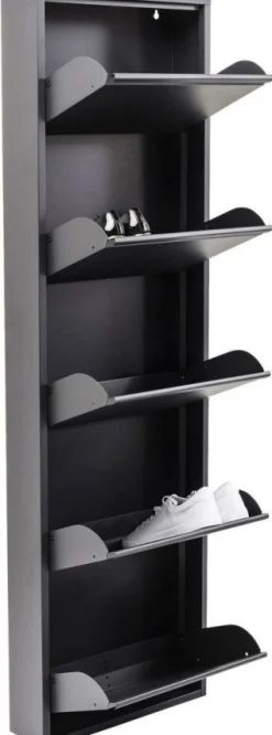 KARE Design Kenkäkaapit*Caruso 5 Kenkäkaappi, Antrasiitti (MO)