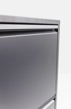 KARE Design Kenkäkaapit*Caruso 3 Kenkäkaappi, Antrasiitti