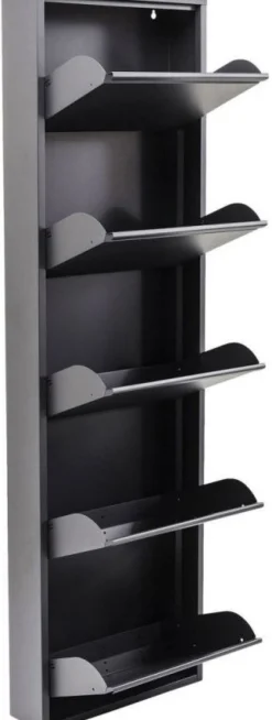 KARE Design Kenkäkaapit*Caruso 5 Kenkäkaappi, Antrasiitti