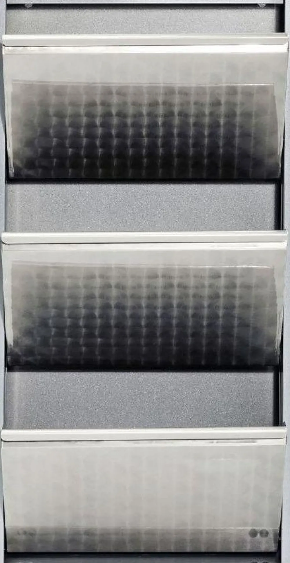 KARE Design Kenkäkaapit*Caruso 3 Kenkäkaappi, Harjattu Hopea