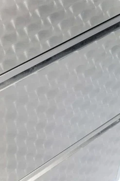 KARE Design Kenkäkaapit*Caruso 3 Kenkäkaappi, Harjattu Hopea