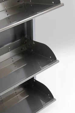 KARE Design Kenkäkaapit*Caruso 5 Kenkäkaappi, Harjattu Hopea