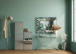 KARE Design Kenkäkaapit*Caruso 5 Kenkäkaappi, Harjattu Hopea