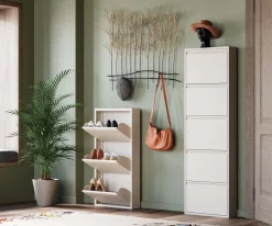 KARE Design Kenkäkaapit*Caruso 3 Kenkäkaappi, Kermanvärinen (MO)