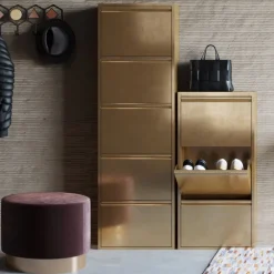 KARE Design Kenkäkaapit*Caruso 3 Kenkäkaappi, Pronssi