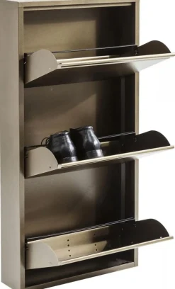 KARE Design Kenkäkaapit*Caruso 3 Kenkäkaappi, Pronssi