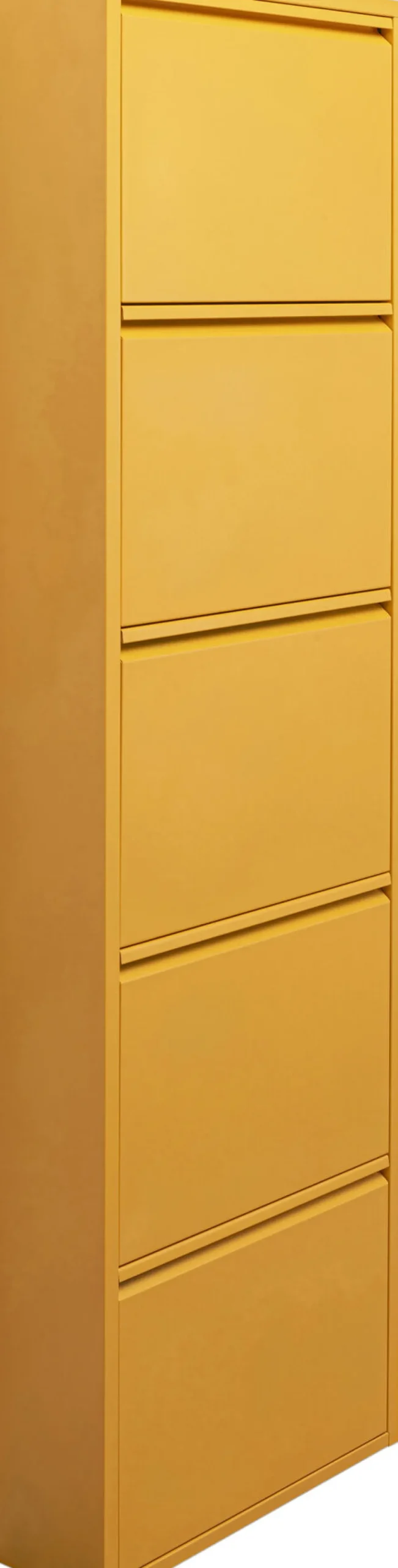 KARE Design Kenkäkaapit*Caruso Kenkäkaappi Keltainen 5 Lokeroa