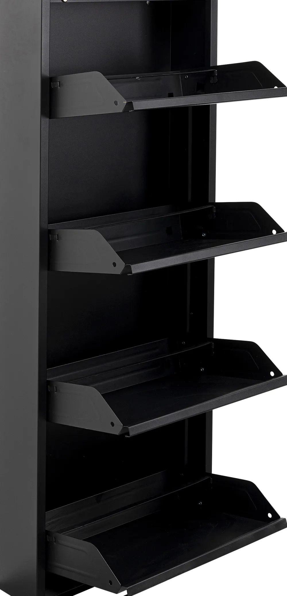 KARE Design Kenkäkaapit*Caruso Kenkäkaappi Musta 4 Lokeroa