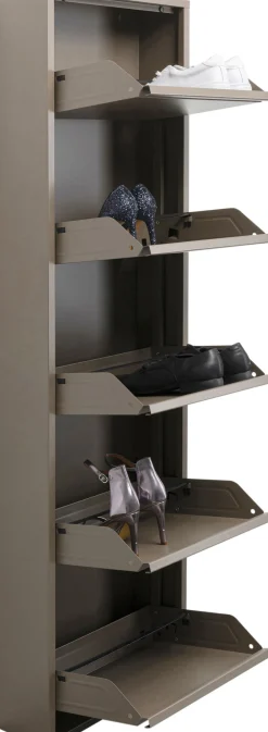 KARE Design Kenkäkaapit*Caruso Kenkäkaappi Taupe 5 Lokeroa