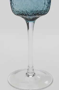 KARE Design Viinilasit|Lasit*Cascata Blue Punaviiinilasi Sininen