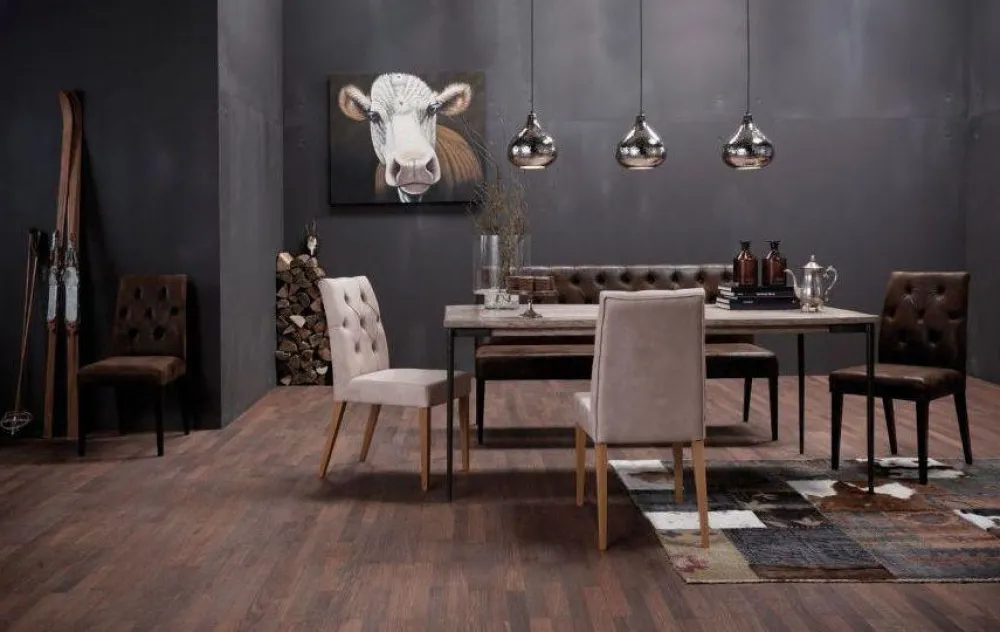 KARE Design Tuolit*Casual Buttons Vintage Tuoli