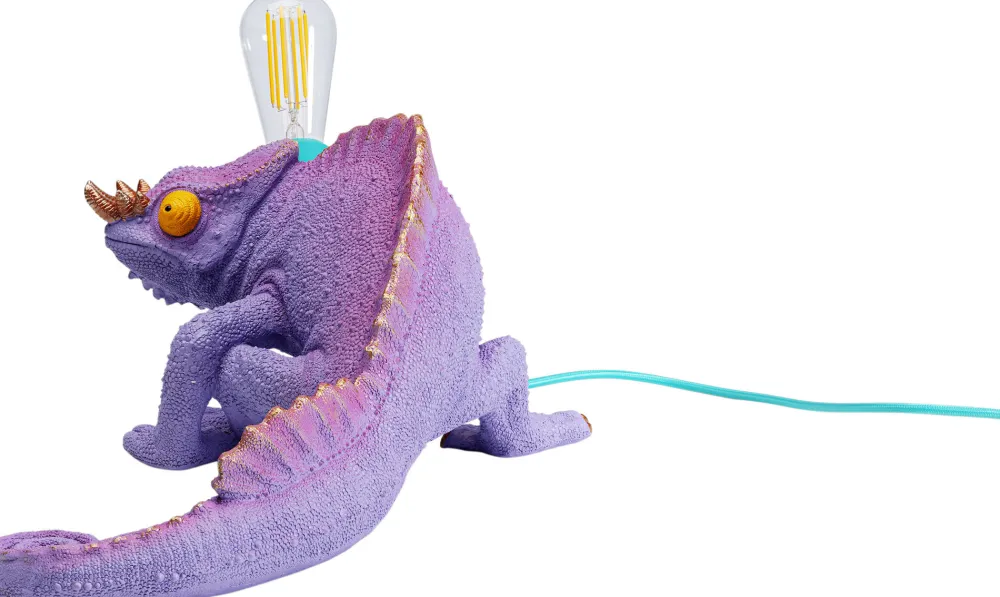 KARE Design Pöytävalaisimet*Chameleon Kameleontti Pöytävalaisin 44cm