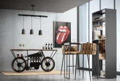 KARE Design Baarituolit*Cheerio Baarituoli, Keltainen