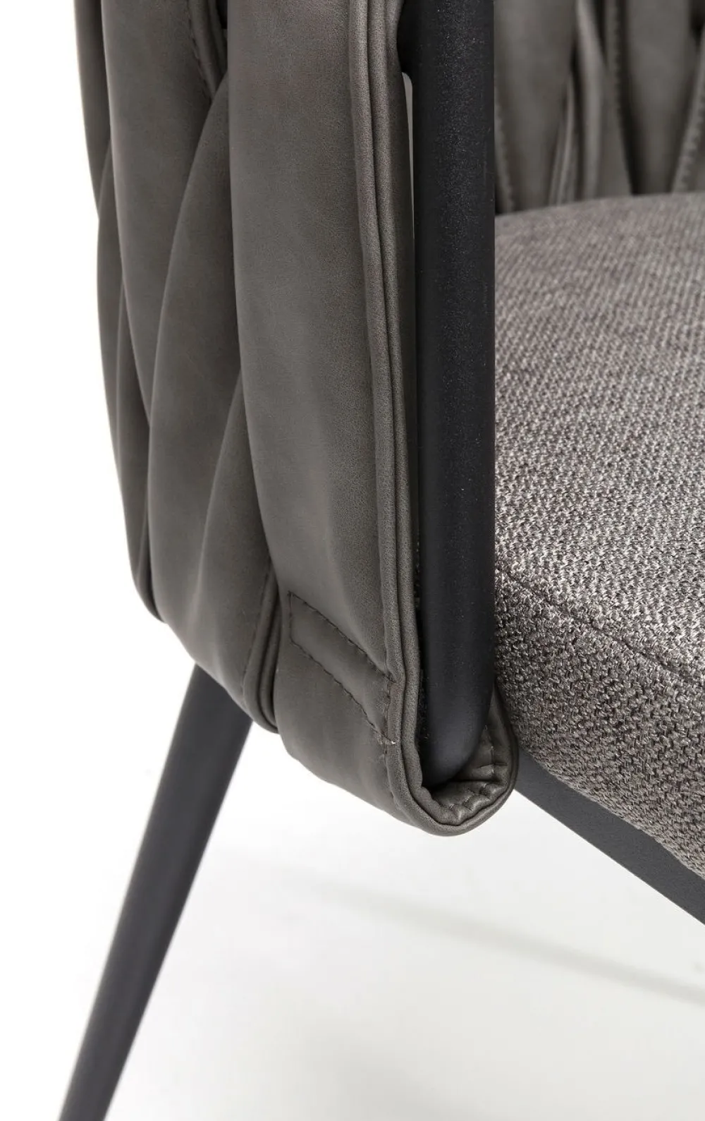 KARE Design Tuolit*Cheerio Tuoli Käsinojilla, Harmaa (sis. Tyynyn)