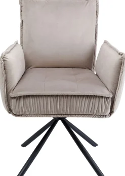 KARE Design Tuolit*Chelsea Tuoli Käsinojilla, Harmaa