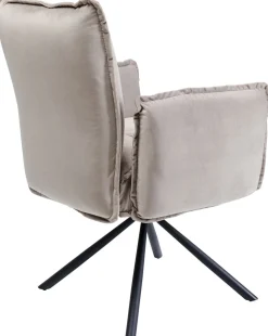 KARE Design Tuolit*Chelsea Tuoli Käsinojilla, Harmaa