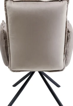 KARE Design Tuolit*Chelsea Tuoli Käsinojilla, Harmaa