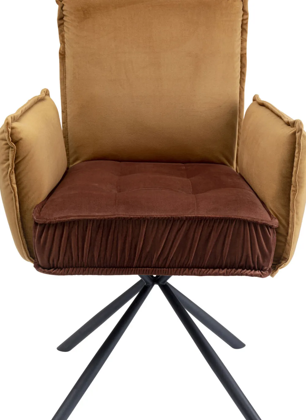 KARE Design Tuolit*Chelsea Tuoli Käsinojilla, Ruskea