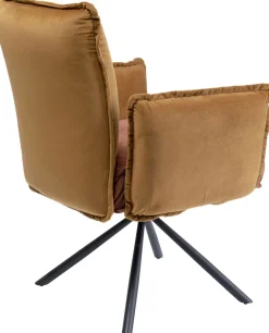 KARE Design Tuolit*Chelsea Tuoli Käsinojilla, Ruskea