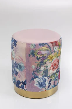 KARE Design Rahit Ja Jakkarat*Cherry Flower Kukat Roosa Jakkara, Palli, Messinki Ø32cm