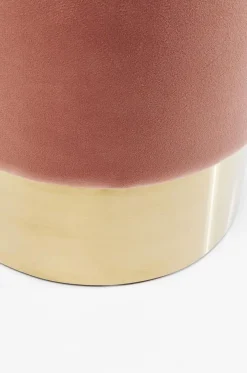 KARE Design Rahit Ja Jakkarat*Cherry Jakkara, Rahi, Mauve/messinki Ø35cm