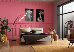 KARE Design Rahit Ja Jakkarat*Cherry Jakkara, Rahi, Mauve/messinki Ø35cm