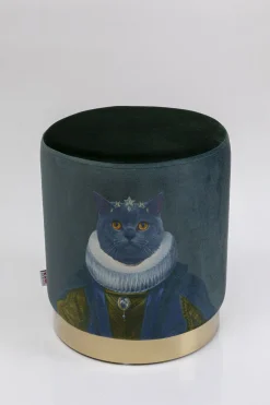 KARE Design Rahit Ja Jakkarat*Cherry Mr. Cat Rahi, Jakkara, Messinki Ø32cm