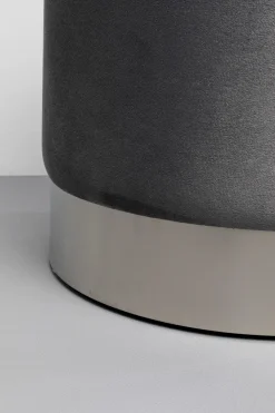 KARE Design Rahit Ja Jakkarat*Cherry Säilytys Jakkara, Harmaa, Hopea (2/Setti)