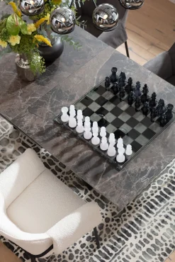 KARE Design Jalalliset Koriste-Esineet*Chess Transparent Koriste-esine, Läpinäkyvä 60x60cm