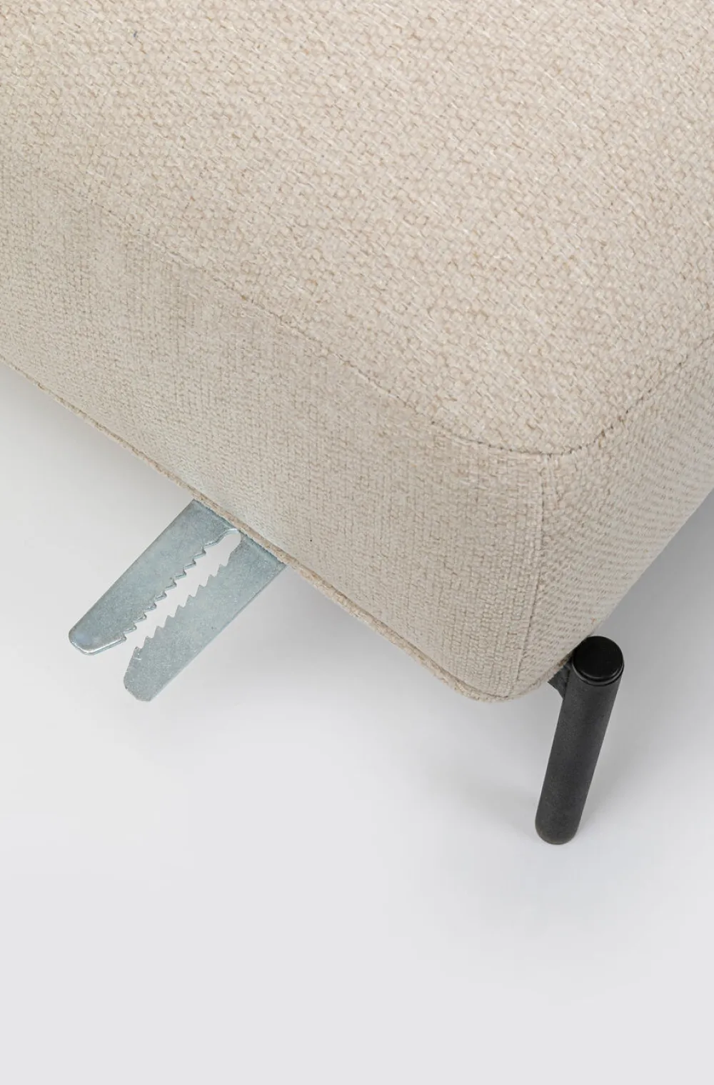 KARE Design Moduulisohvat*Chiara Pieni Kulmamoduuli, Oikea, Kermanvärinen 76cm