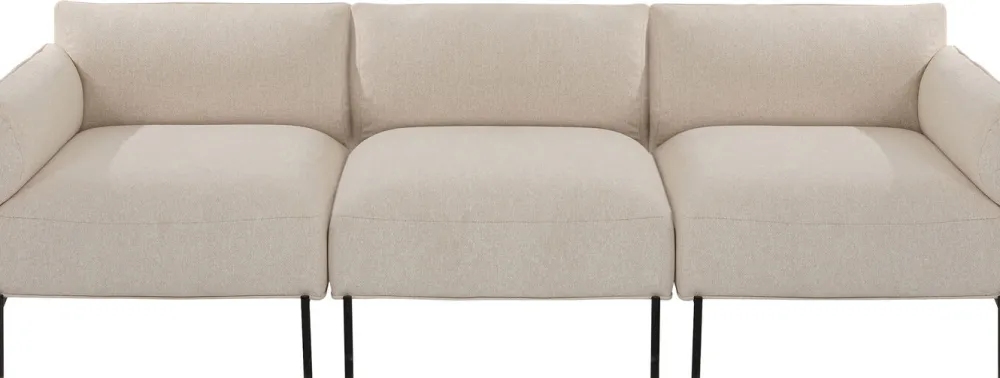 KARE Design Moduulisohvat*Chiara Pieni Kulmamoduuli, Oikea, Kermanvärinen 76cm