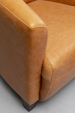 KARE Design Nojatuolit*Cigar Lounge Nojatuoli Nahkaa, Vaalean Ruskea