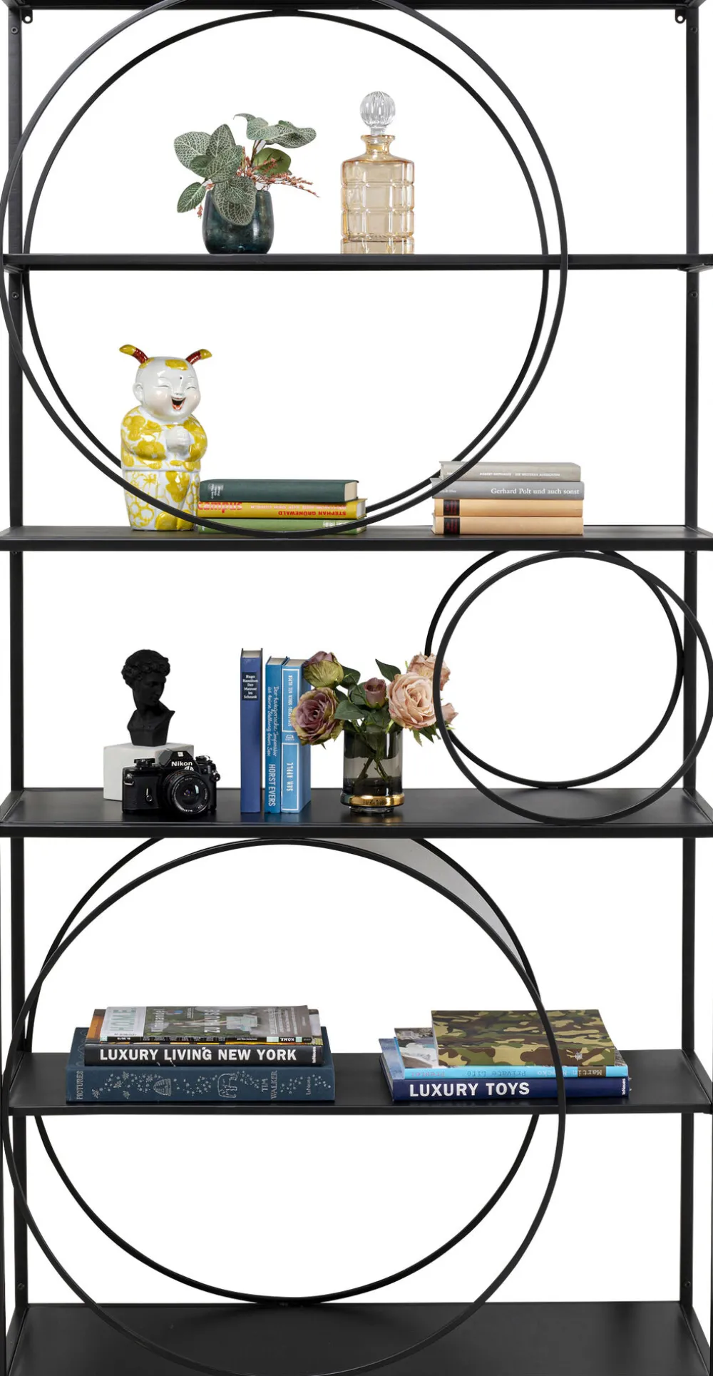 KARE Design Hyllyt*Circle Hylly, Musta 100x200cm