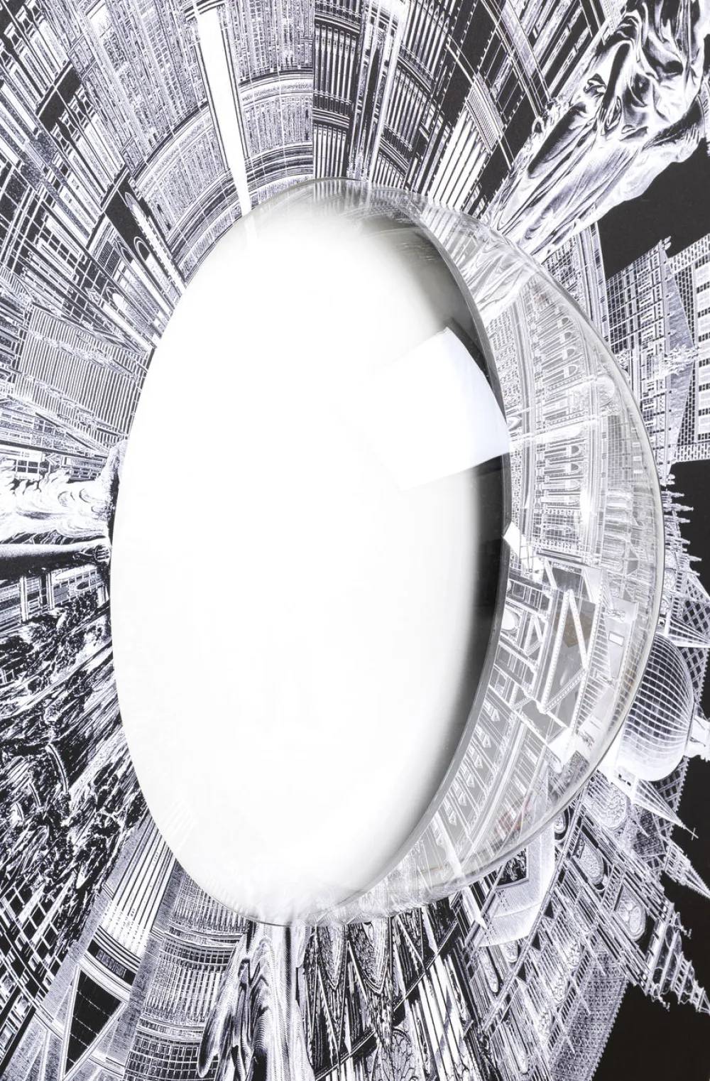 KARE Design Seinäkoristeet*City Pupil Seinäkoriste Ø160cm