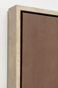 KARE Design Taulut*Classic Shape Brownie Canvas Taulu 60x90cm