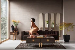 KARE Design Peilit*Clip Peili, Musta 32x177cm