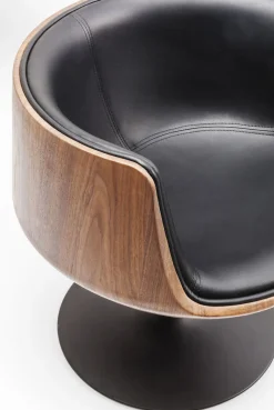 KARE Design Tuolit*Club Kääntyvä Nojatuoli, Pähkinä