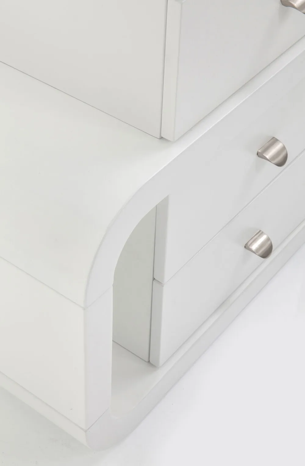 KARE Design Työpöydät*Club Snake Työpöytä, Toimistopöytä, Valkoinen 150x70cm