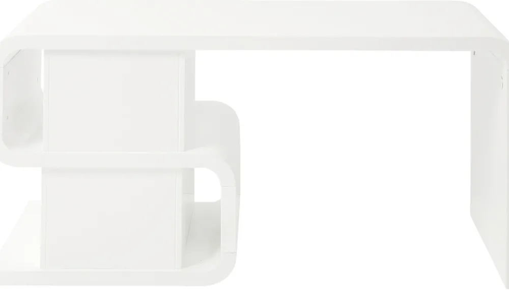 KARE Design Työpöydät*Club Snake Työpöytä, Toimistopöytä, Valkoinen 150x70cm
