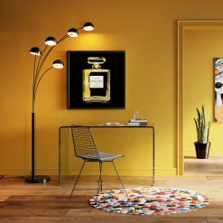 KARE Design Työpöydät*Club Työpöytä, Toimistopöytä, Kirkas 125x60cm