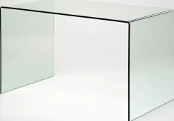 KARE Design Työpöydät*Club Työpöytä, Toimistopöytä, Kirkas 125x60cm