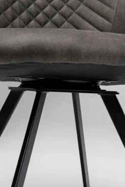 KARE Design Tuolit*Coco Pyörivä Tuoli, Antrasiitti