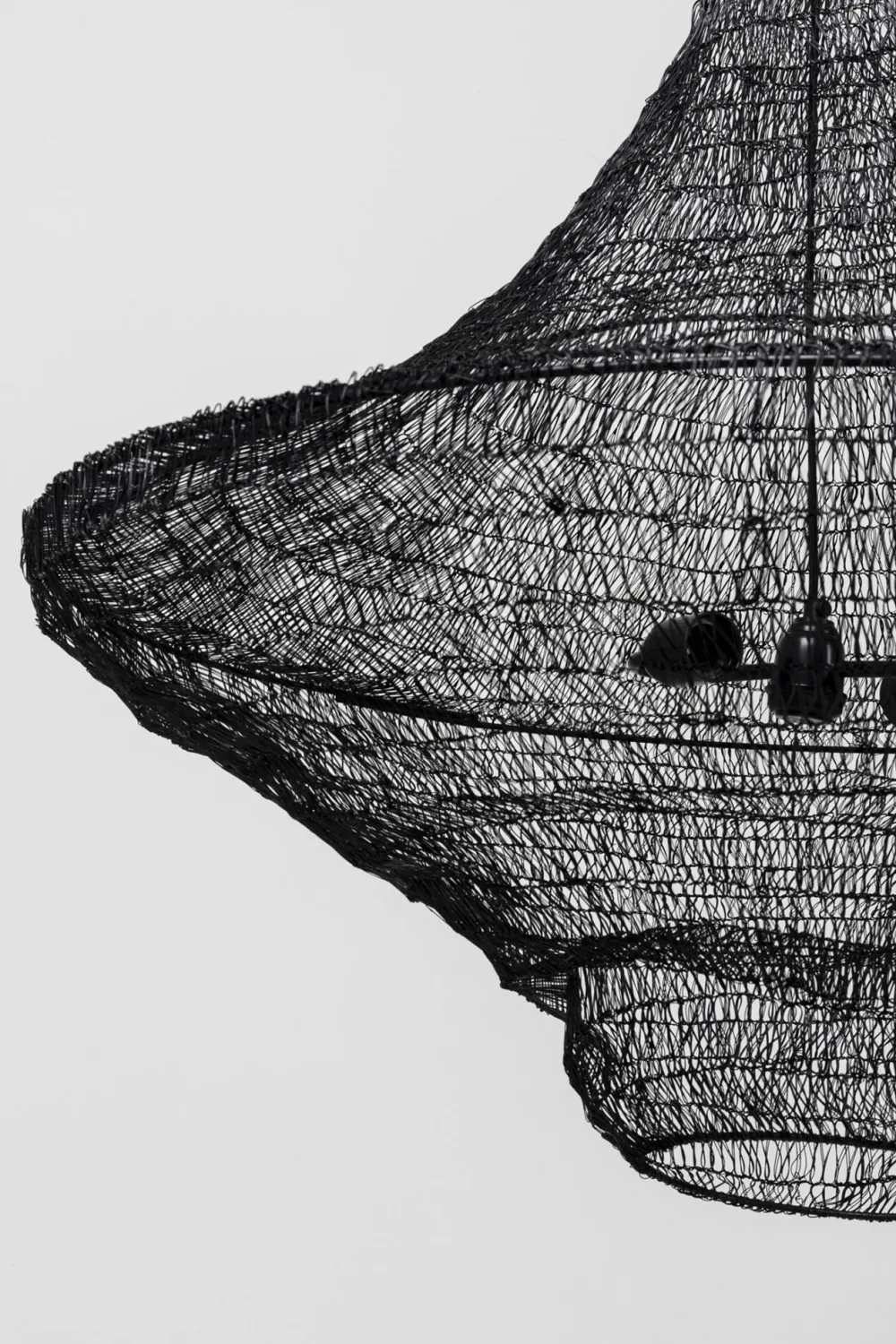 KARE Design Riippuvalaisimet*Cocoon Riippuvalaisin, Musta Ø89cm